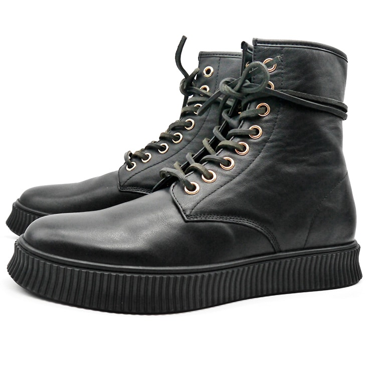 TALLSHOES 10cmUP牛革ブーツ